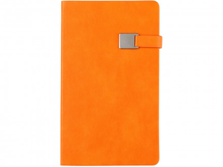 Ежедневник недатированный А5 Premier, оранжевый