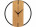 Деревянные часы с металлическим ободом, диаметр 30 см, Time Wheel, натуральный/черный