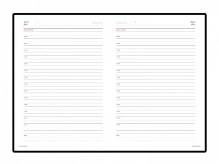 Ежедневник недатированный А5 CAIMAN, коричневый