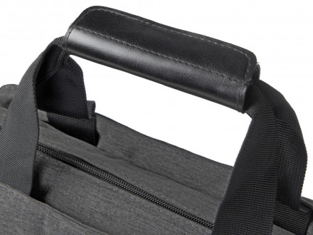 Сумка-холодильник Fabrizio со штопором, серый/черный