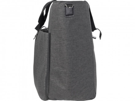 Сумка-холодильник Fabrizio со штопором, серый/черный