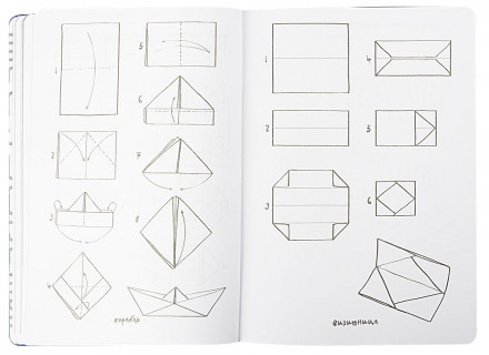 Ежедневник Labyrinth, недатированный, синий