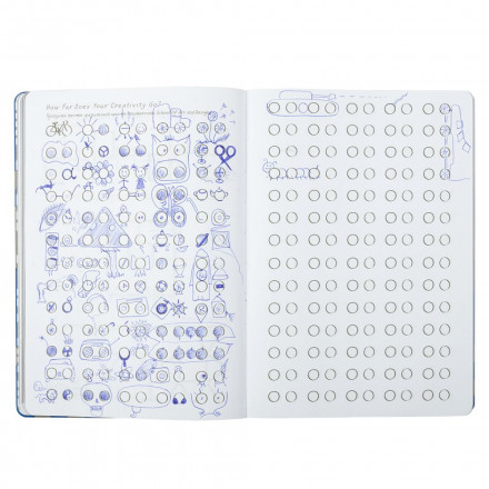 Ежедневник Labyrinth, недатированный, синий