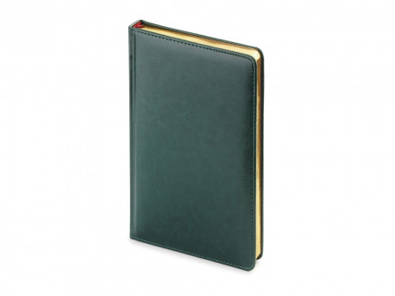 Ежедневник недатированный А4 Sidney Nebraska, зеленый (золотой обрез)