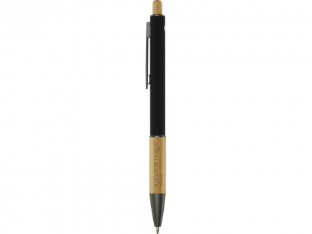 Darius шариковая ручка из переработанного алюминия, черные чернила - Черный