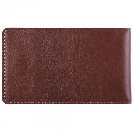 Футляр для пластиковых карт Security, темно-коричневый