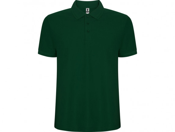 Рубашка поло Pegaso мужская, бутылочный зеленый