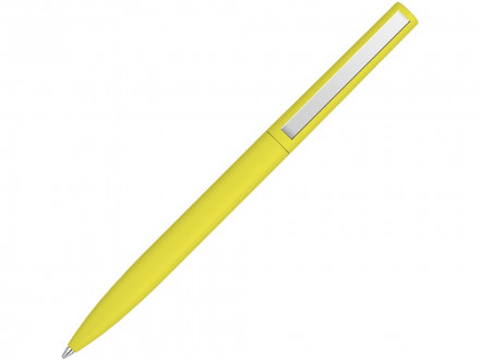 Шариковая ручка  Bright F Gum soft-touch, желтый