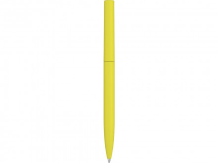 Шариковая ручка  Bright F Gum soft-touch, желтый