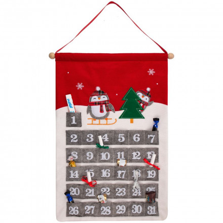 Адвент-календарь Noel, с пингвинами