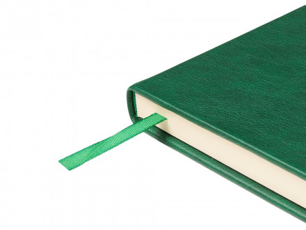 Ежедневник недатированный А5 Premier, зеленый