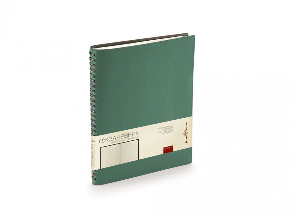 Ежедневник недатированный B5 Tintoretto New, зеленый