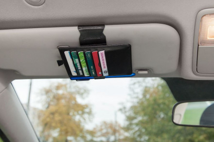 Органайзер Destinator на солнцезащитный козырек, черный