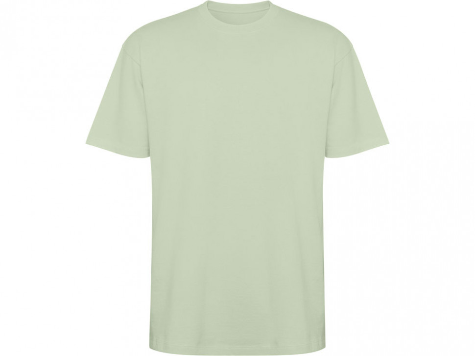 Футболка оверсайз Bull унисекс, припыленный зеленый