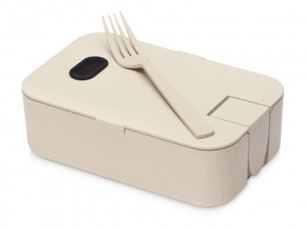 Подарочный набор с блокнотом, ручкой, ланчбоксом и бутылкой для воды Breaktime,красный