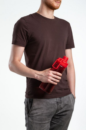 Бутылка для воды Drink Me, красная