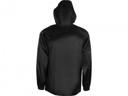 Короткий дождевик Maui из полиэстера, черный