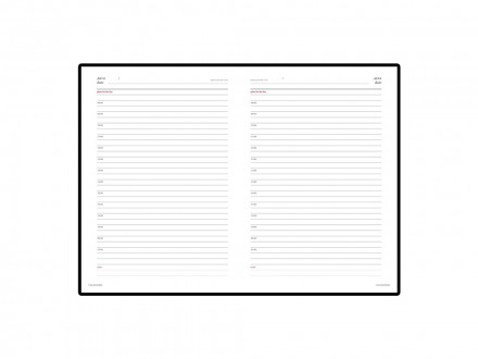 Ежедневник недатированный А5 Ideal New, зеленый