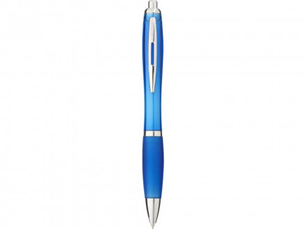 Ручка пластиковая шариковая Nash, морская волна, синие чернила