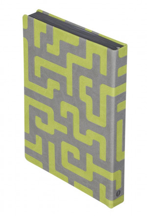 Ежедневник Labyrinth, недатированный, зеленый