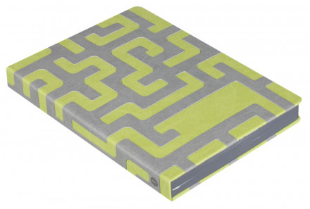 Ежедневник Labyrinth, недатированный, зеленый