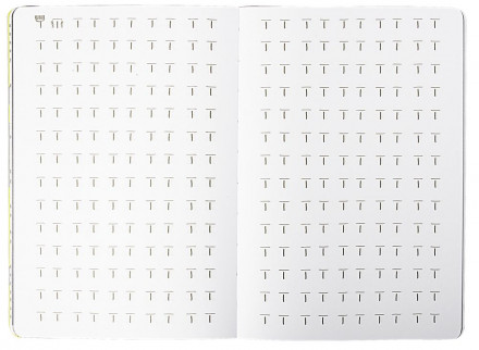 Ежедневник Labyrinth, недатированный, зеленый