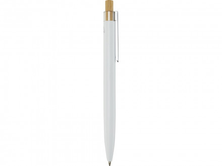 Nooshin шариковая ручка из переработанного алюминия, синие чернила - Белый