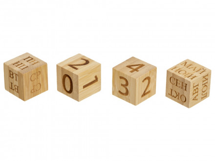 Настольный органайзер с вечным календарем и подставкой для телефона Akira, натуральный