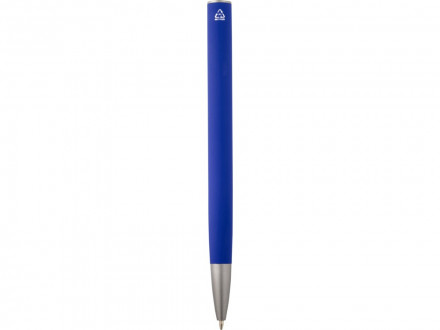 Ziguur шариковая ручка из переработанного алюминия - Синий (черные чернила)