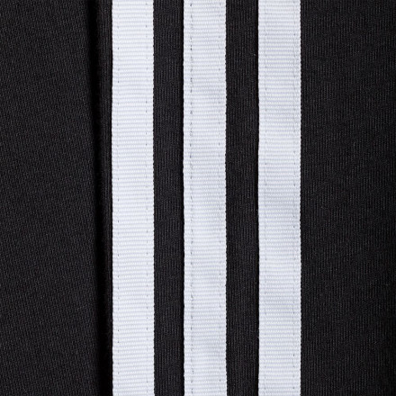 Футболка женская с длинным рукавом 3 Stripes LS, черная