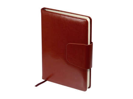 Ежедневник А5 недатированный Prestige, коричневый (Р)