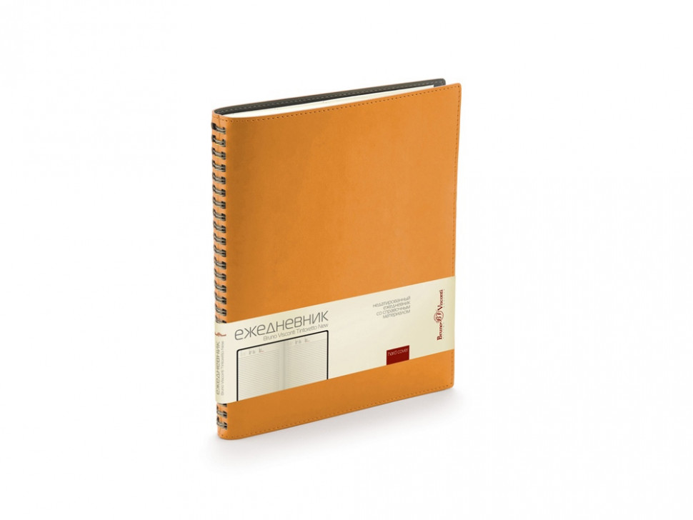 Ежедневник недатированный B5 Tintoretto New, оранжевый