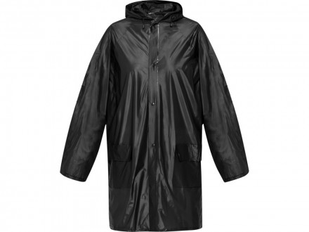 Ada дождевик - сплошной черный