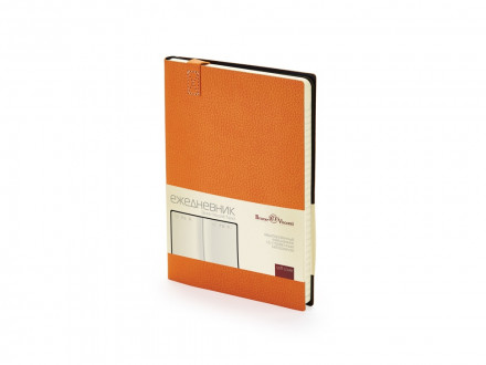 Ежедневник А5 недатированный Trend, оранжевый