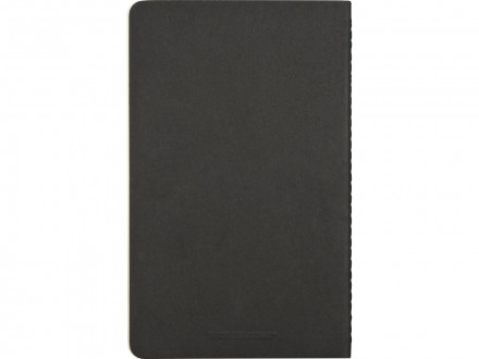 Записная книжка Moleskine Cahier (нелинованный, 3 шт.), Large (13х21см), черный