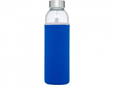 Спортивная бутылка Bodhi из стекла объемом 500 мл, cиний