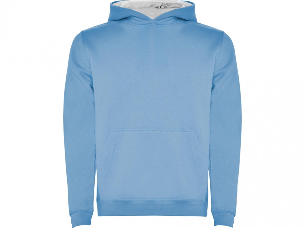 Толстовка с капюшоном Urban детская, небесно-голубой/белый