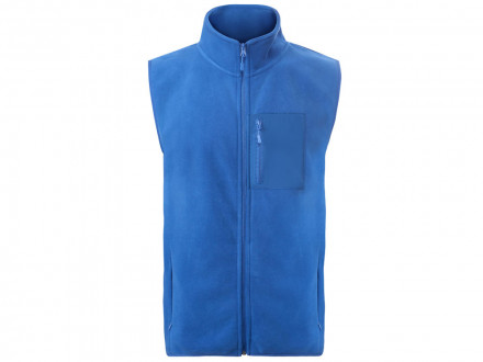 Жилет флисовый Trondheim унисекс, синий классический