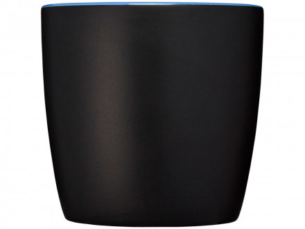 Керамическая чашка Riviera, черный/синий