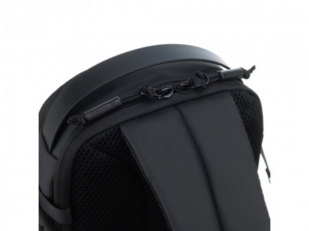 Рюкзак на одно плечо TORBER Xtreme, оранжевый/чёрный, 20 х 8 х 31 см, 5л