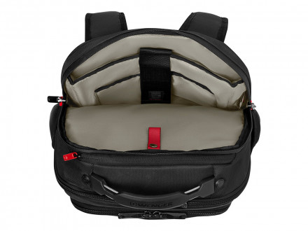 Рюкзак WENGER ALTAIR 15.6, черный, переработанный ПЭТ/Полиэстер, 32х21х44 см, 22 л.