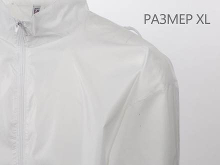 Ветровка Miami мужская с чехлом, белый