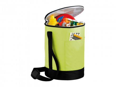 Сумка-холодильник Bucco, лайм/черный