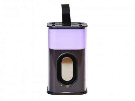 Колонка с RGB подсветкой Sona, черный