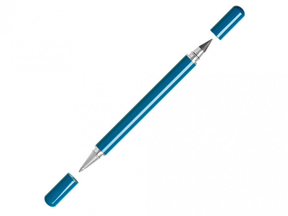 Металлическая ручка и вечный карандаш Van Gogh, цвет морской волны