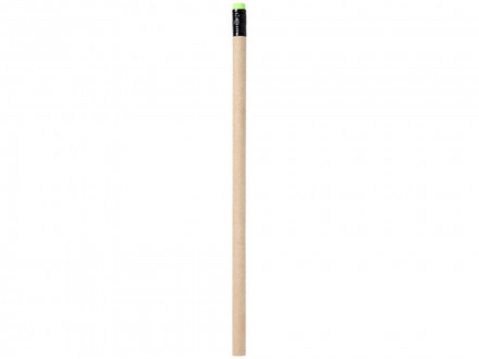 Карандаш Asilah из бумаги вторичной переработки, натуральный/зеленый