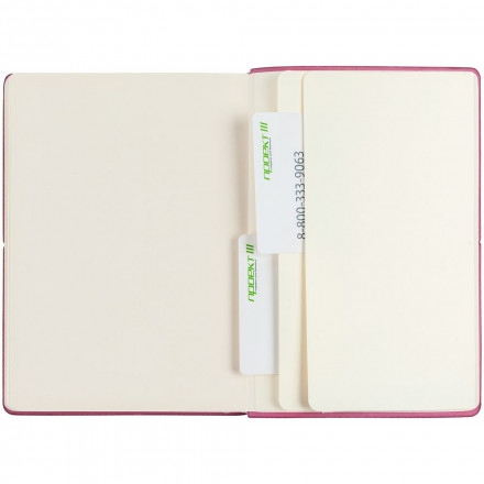 Ежедневник Kuka, недатированный, малиновый