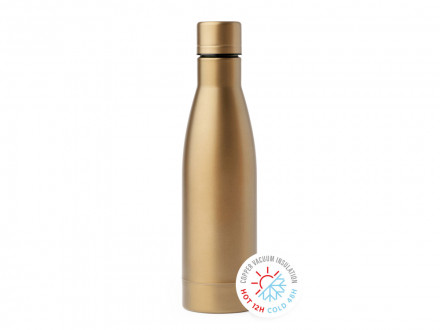 Термобутылка FANCY из нержавеющей стали 304, 500 мл, золотистый