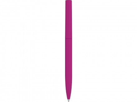 Шариковая ручка  Bright F Gum soft-touch, розовый