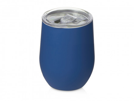 Термокружка Vacuum mug C1, soft touch, 370мл, синий